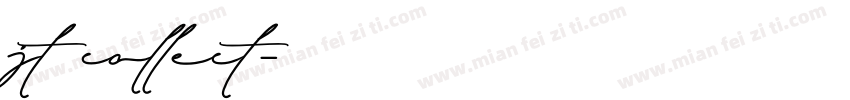 jt collect字体转换